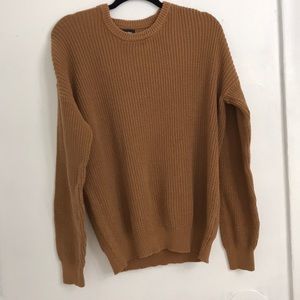 Tan Knitted Men’s Sweater